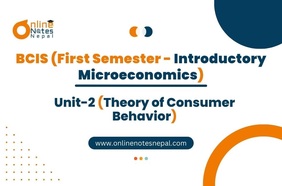 Theory of Consumer Behavior